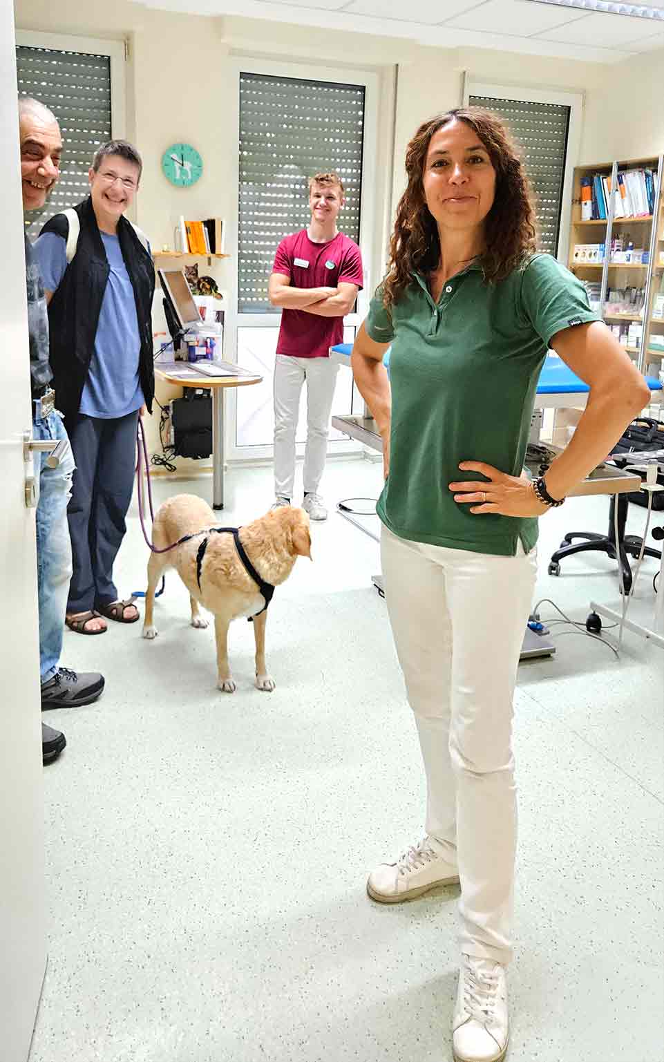 tierarztpraxis-poll-herzultraschall-dr-stalla-kardio Dr. Stalla, Spezialistin für Herzultraschall in der Tierarztpraxis an den Poller Wiesen